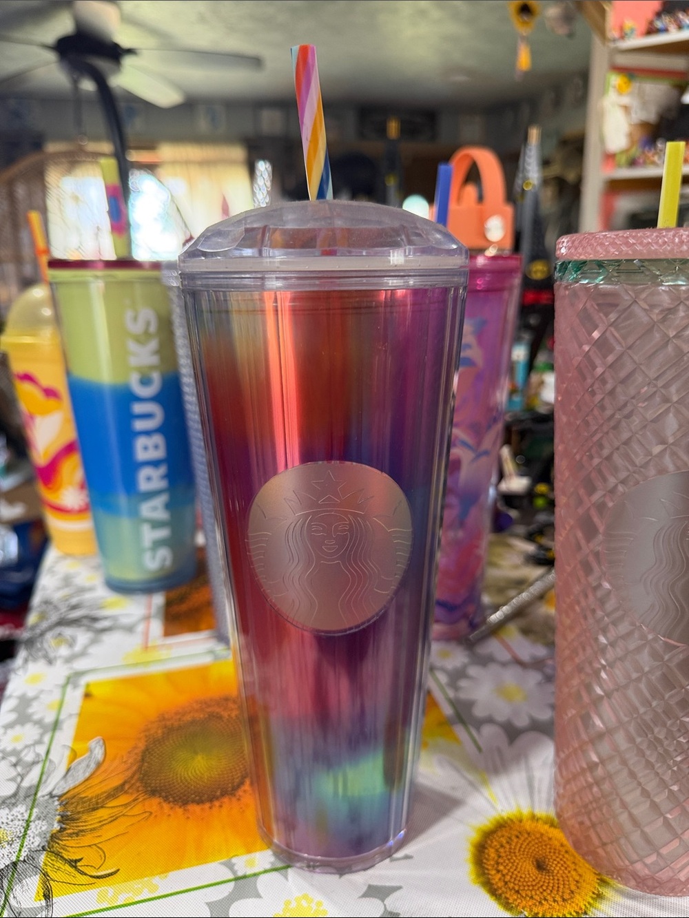 Starbucks Multicolor Iridescent Tumbler